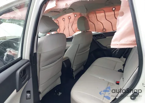 2017 Subaru Forester 2.5I from USA, damaged, VIN JF2SJABC4HH534913